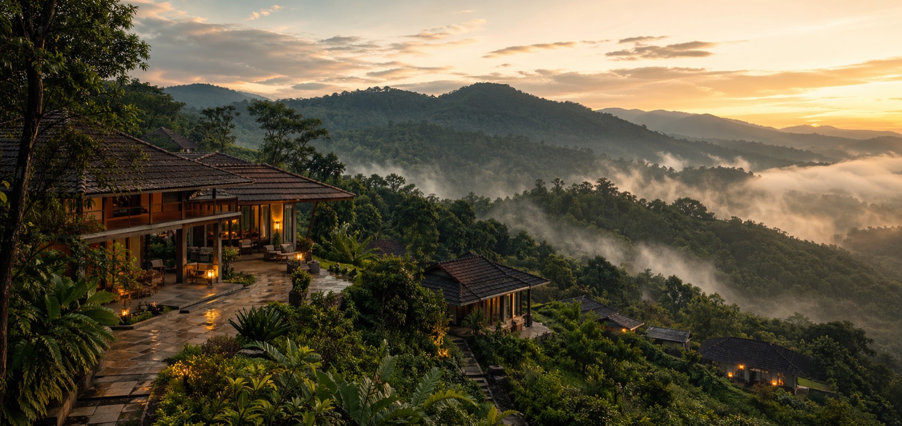 Hidden Roots resort cinematic view